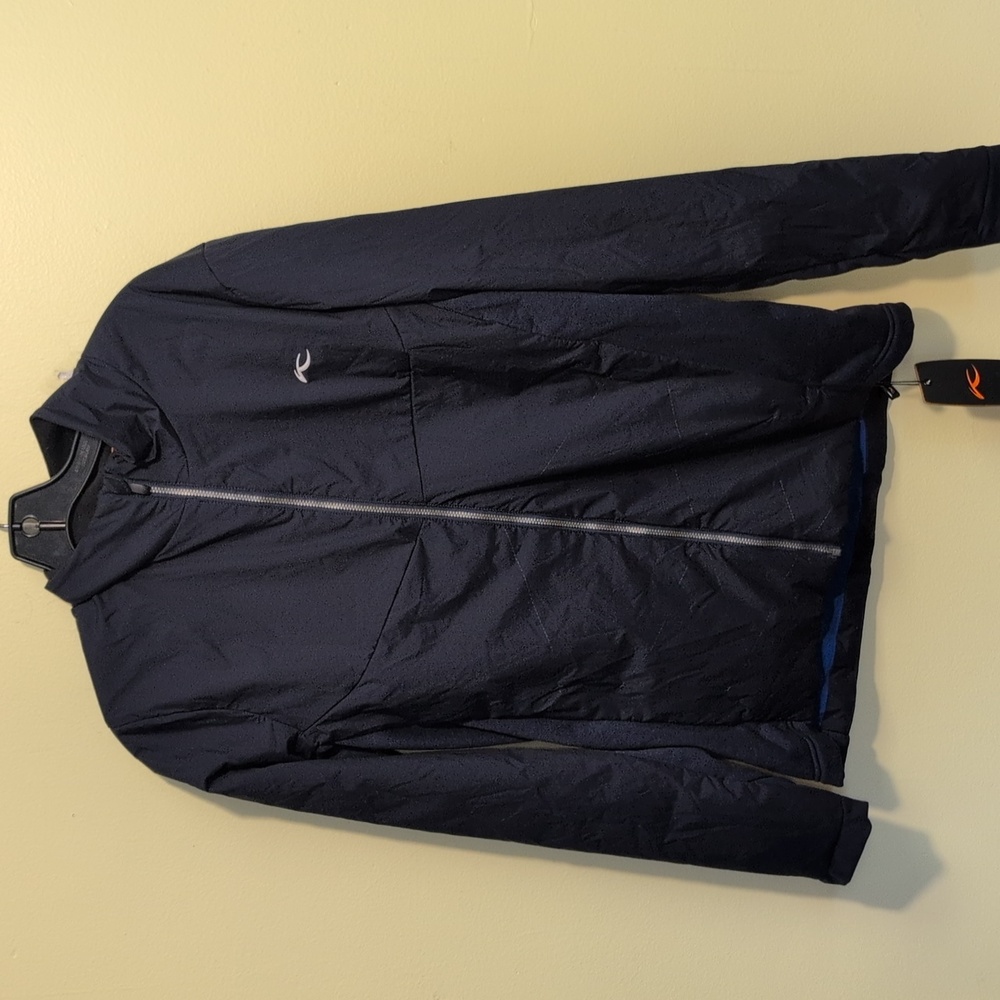 KJUS Mens Jacket FRX 3D Map Dark Blue Medium NWT